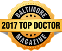 Baltimore Magazine 2017 Top Doctor Award